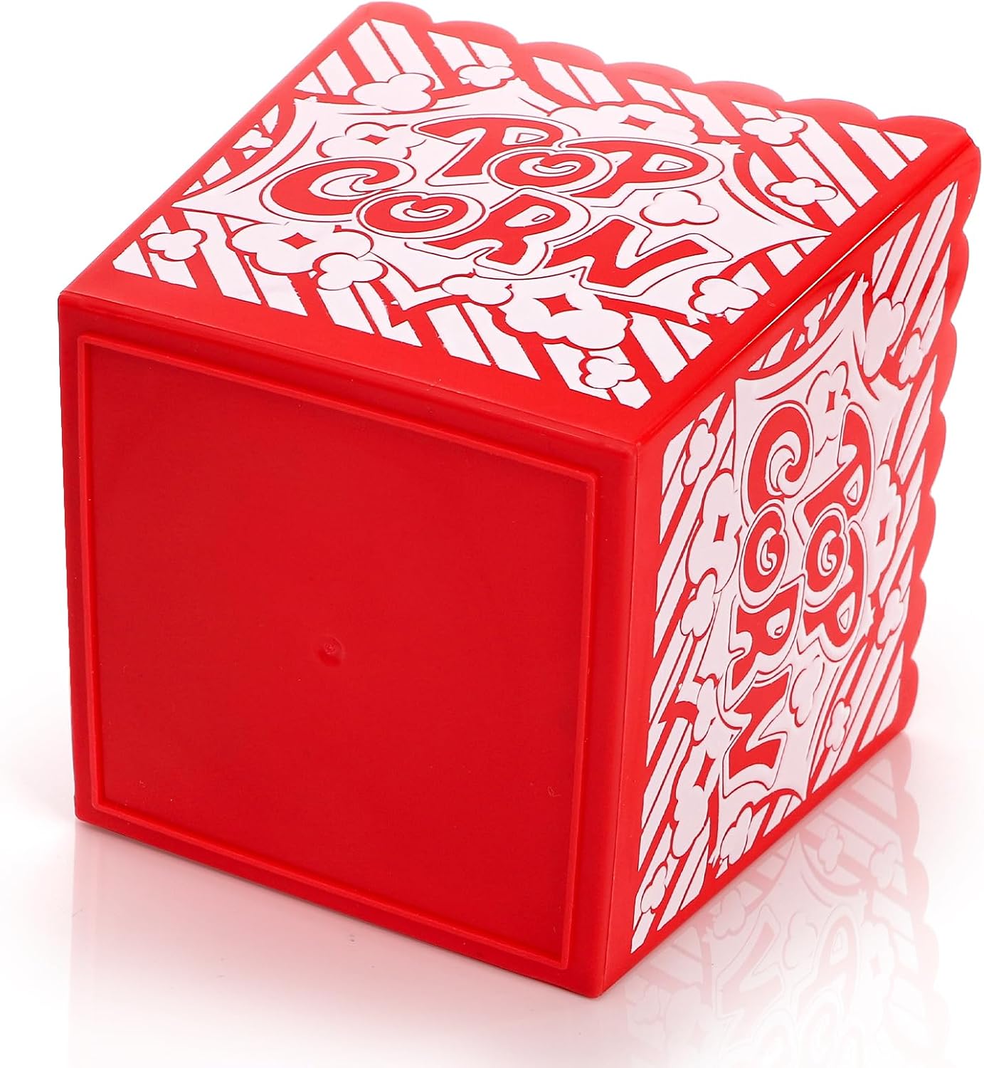 Paquete de 25 cajas de plástico reutilizables para palomitas de maíz, 3.8 x 3.8