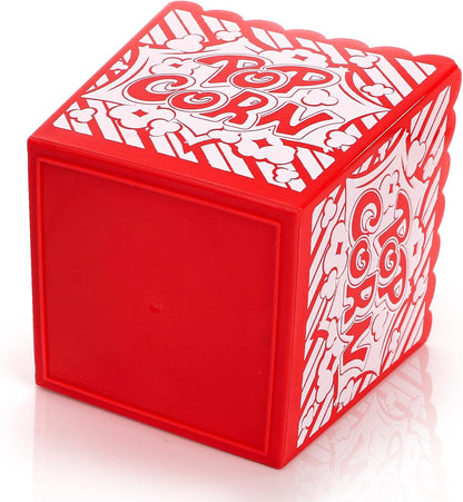 Paquete de 25 cajas de plástico reutilizables para palomitas de maíz, 3.8 x 3.8