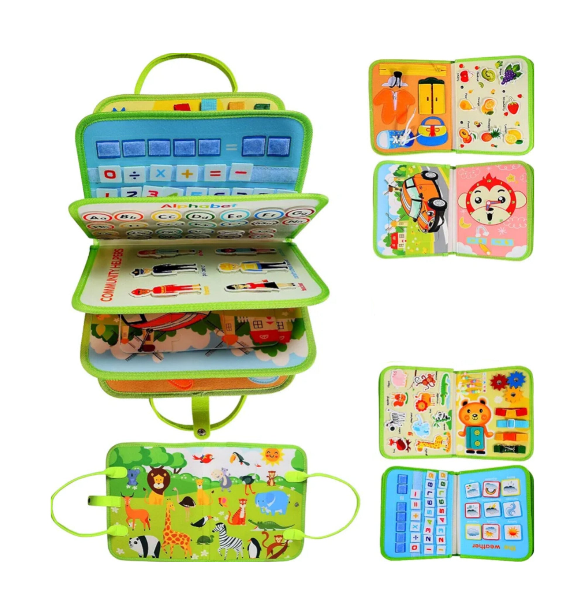 Tablero de actividades Montessori