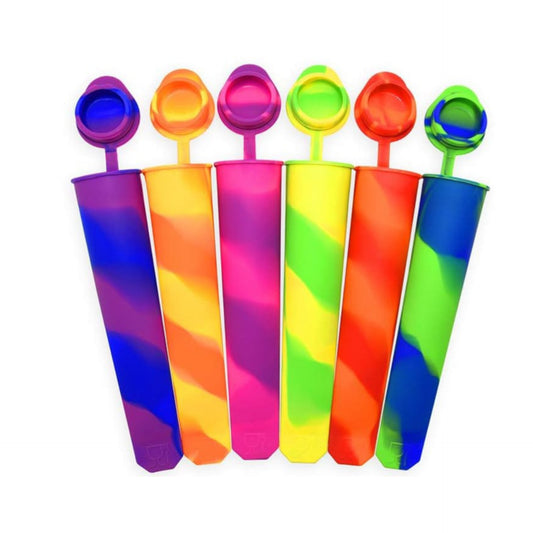 Bangp-Moldes de paletas para niños, 6 moldes de silicona sin BPA