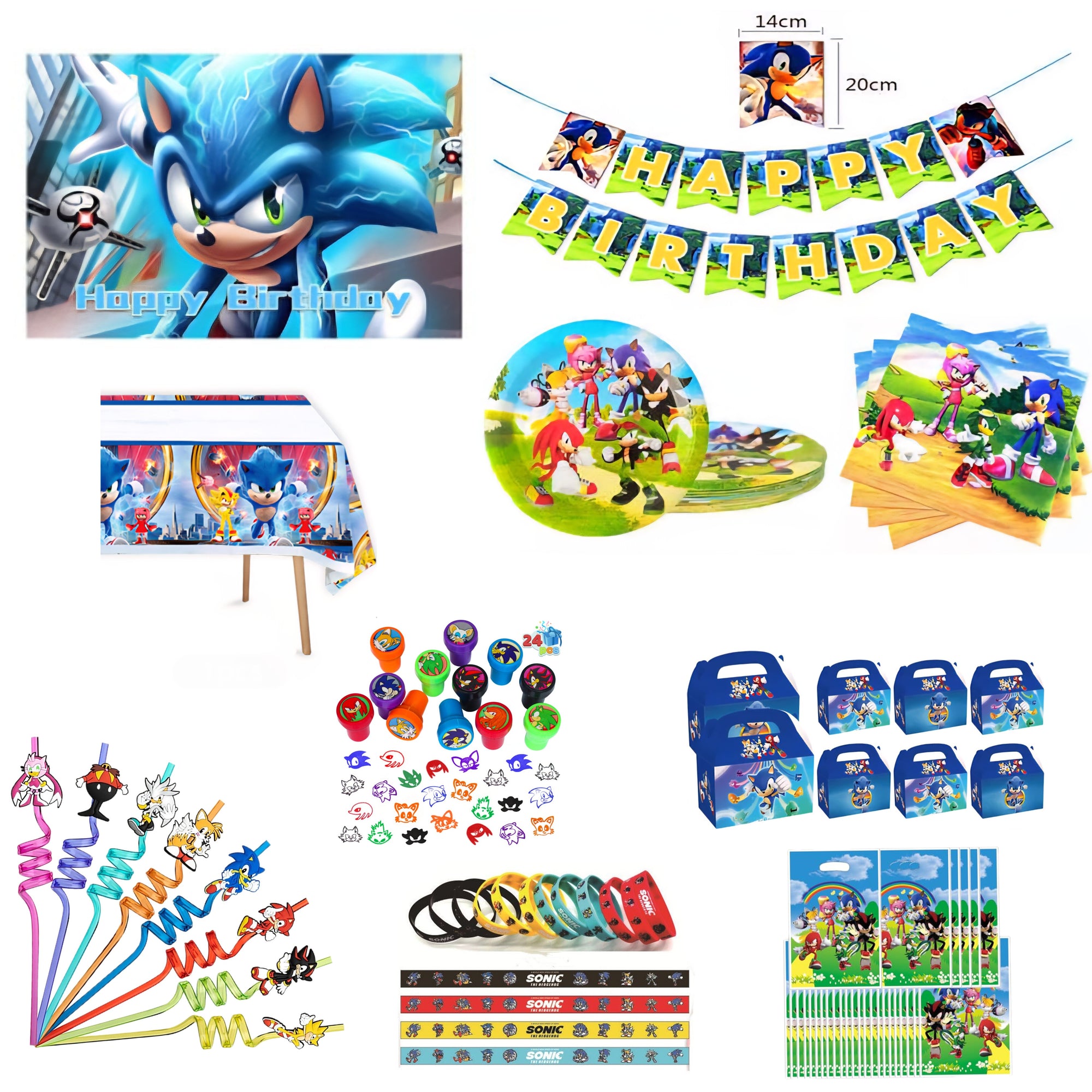 Paquete fiesta Sonic 01