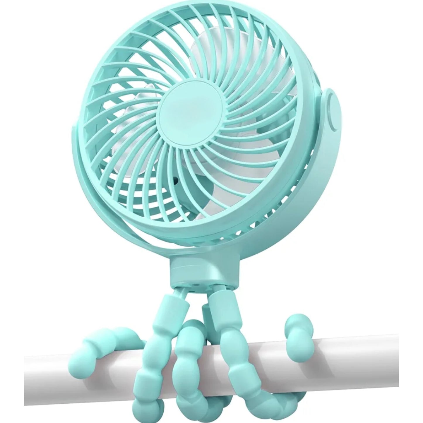Ventilador recargable de larga duración