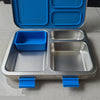 Bentgo- Recipiente para lonchera de acero inoxidable para niños - Azul