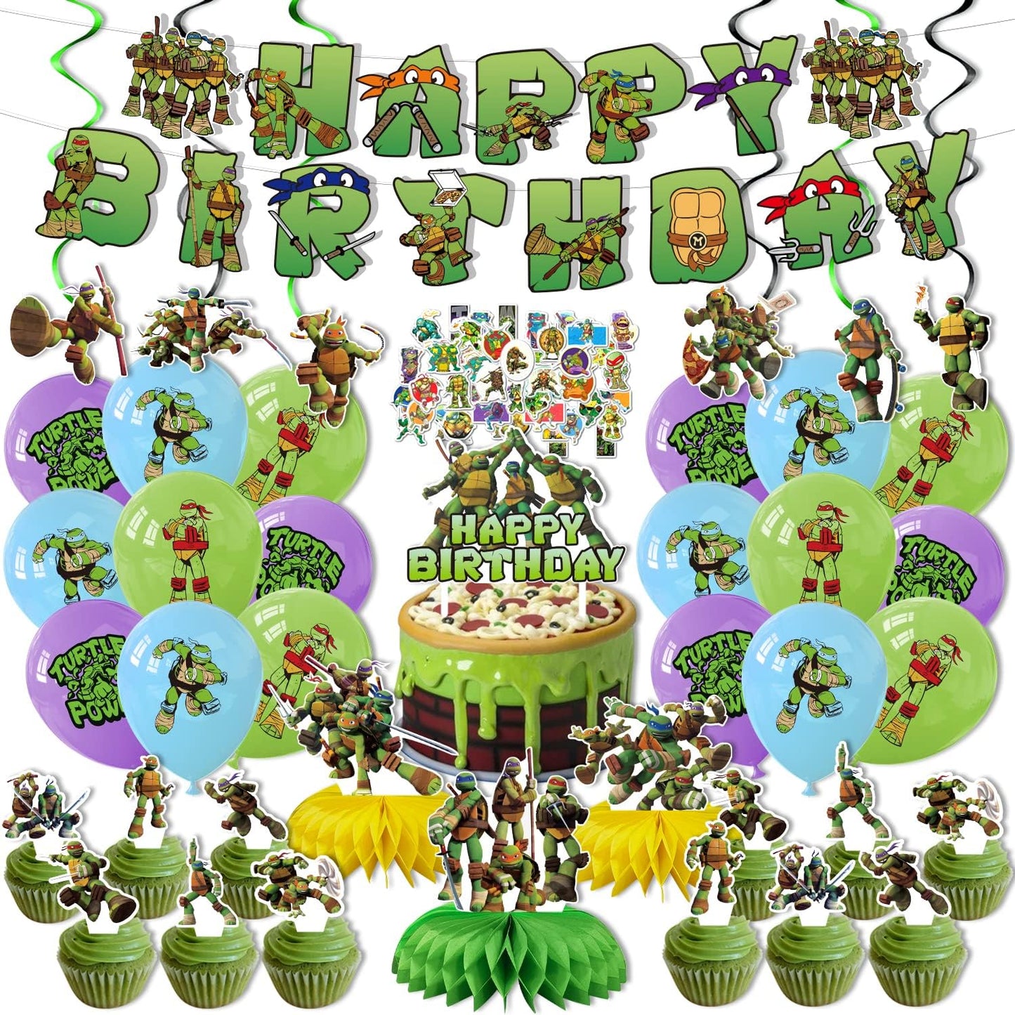 Paquete de fiesta Tortugas Ninja