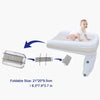 Cama inflable para bebés, beige oscuro
