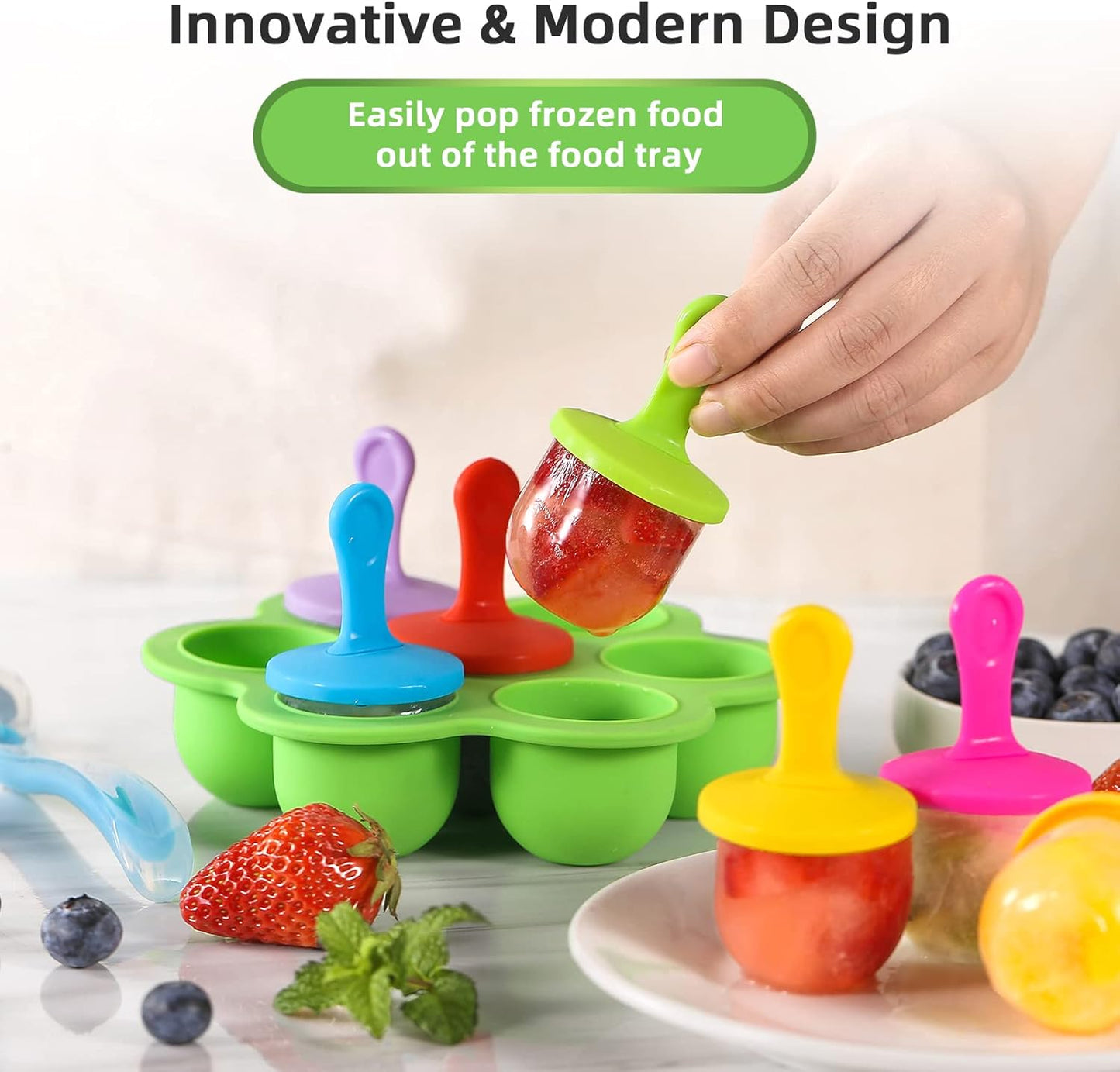 JBYAMUS- Moldes de silicona para paletas