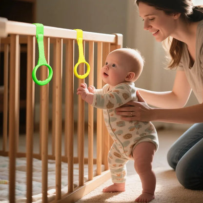Anillos de plástico para playpen o cuna