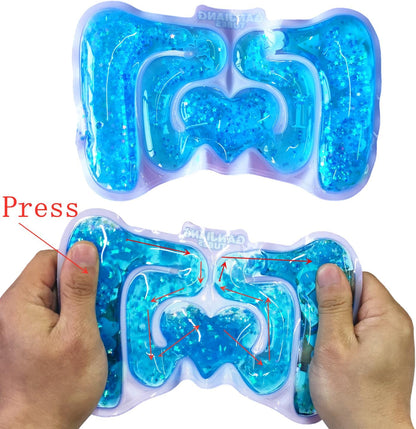 Paquete de 2 juguetes sensoriales de tubo blando para la ansiedad