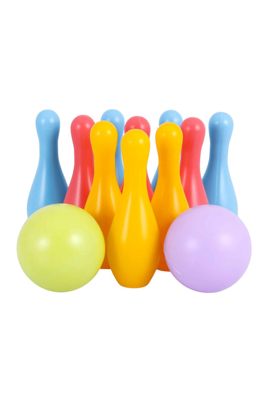 Set de bolos de plástico para niños