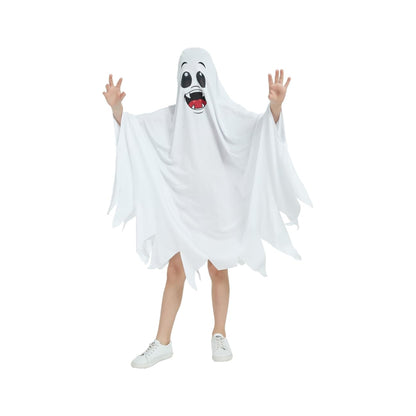 Disfraz de fantasma blanco, XS