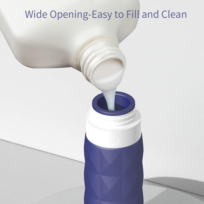 Botellas de viaje para artículos de tocador, 3oz, 5 uds