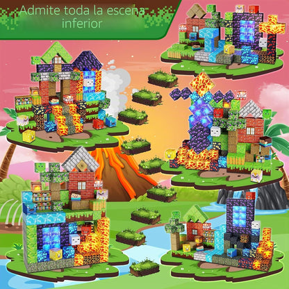 Bloques Magneticos Construccion Niños 150 Piezas
