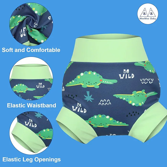 Calzón de natación para niños, 3t, talla M