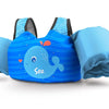 Chaleco de natación para niñas y niños, 30-50 libras