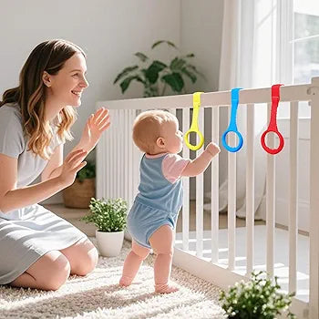 Anillos de plástico para playpen o cuna