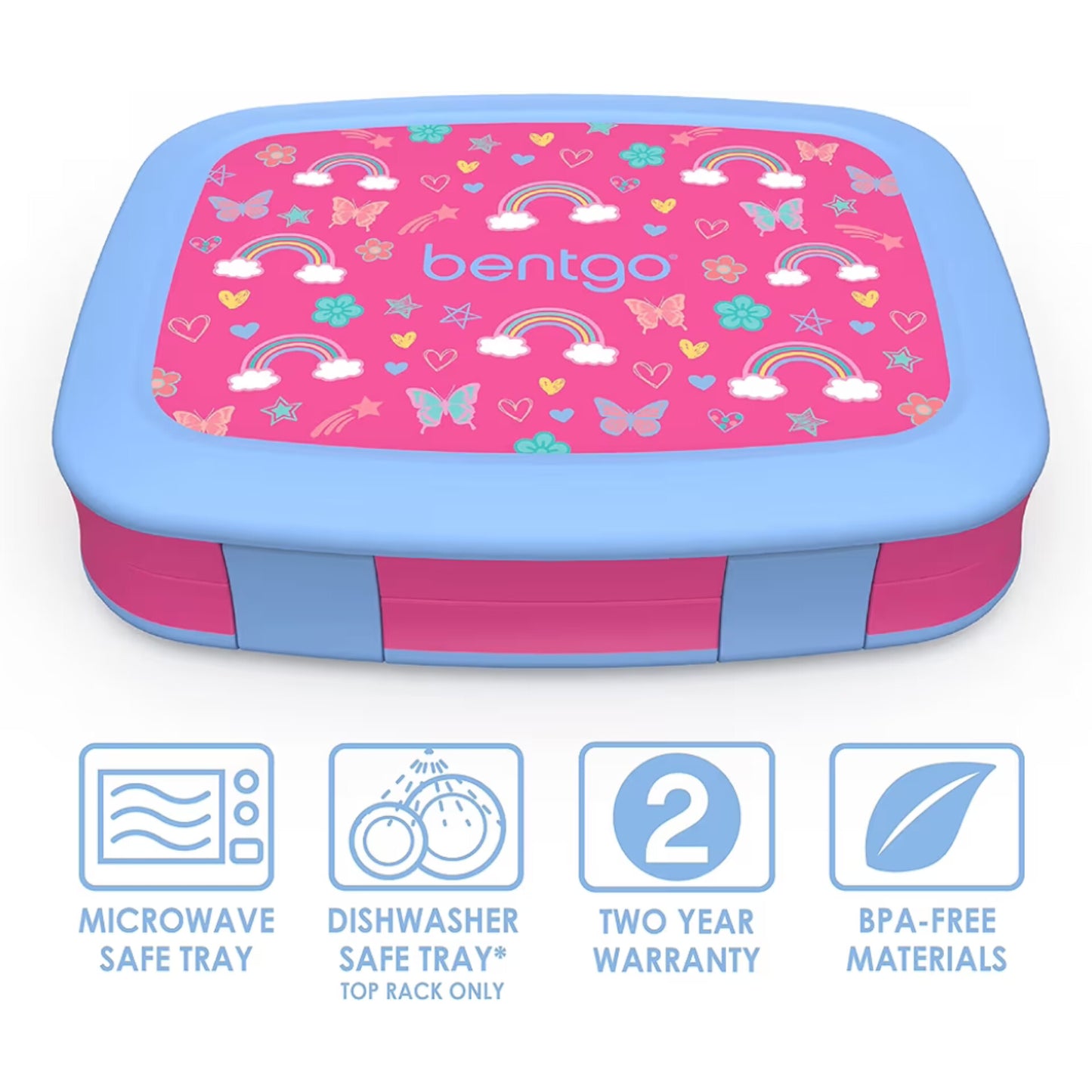 Bentgo Kids Prints - Lonchera infantil a prueba de fugas