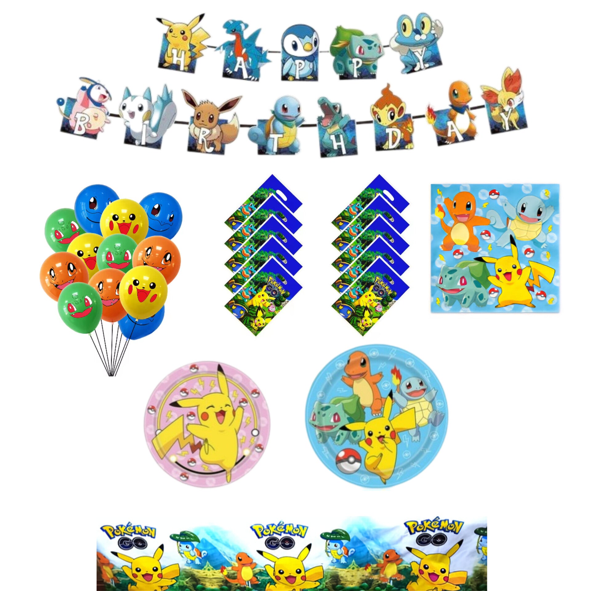 Paquete de fiesta Pokemon 03