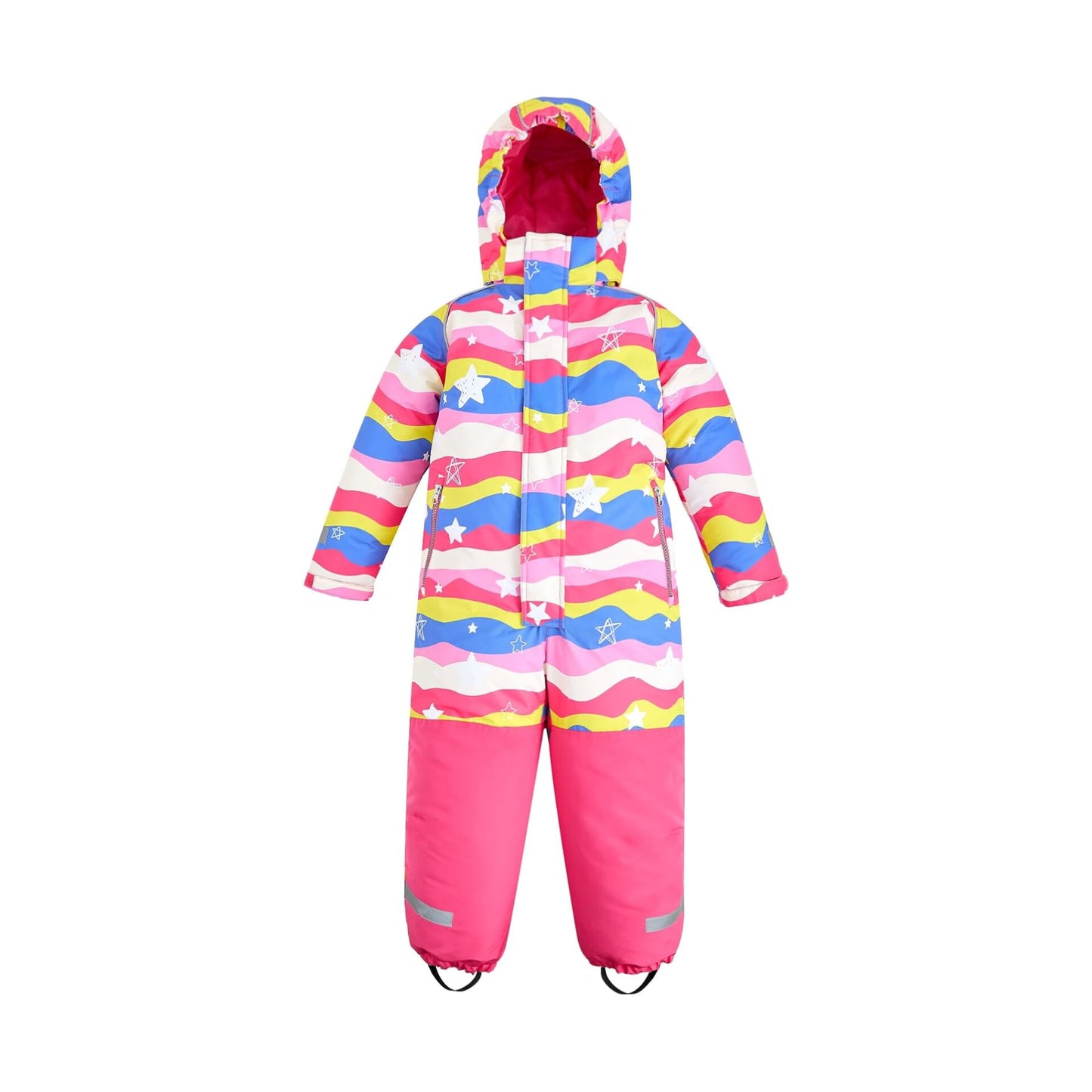 Gogokids Traje de esquí de una pieza para niños, 4-5T