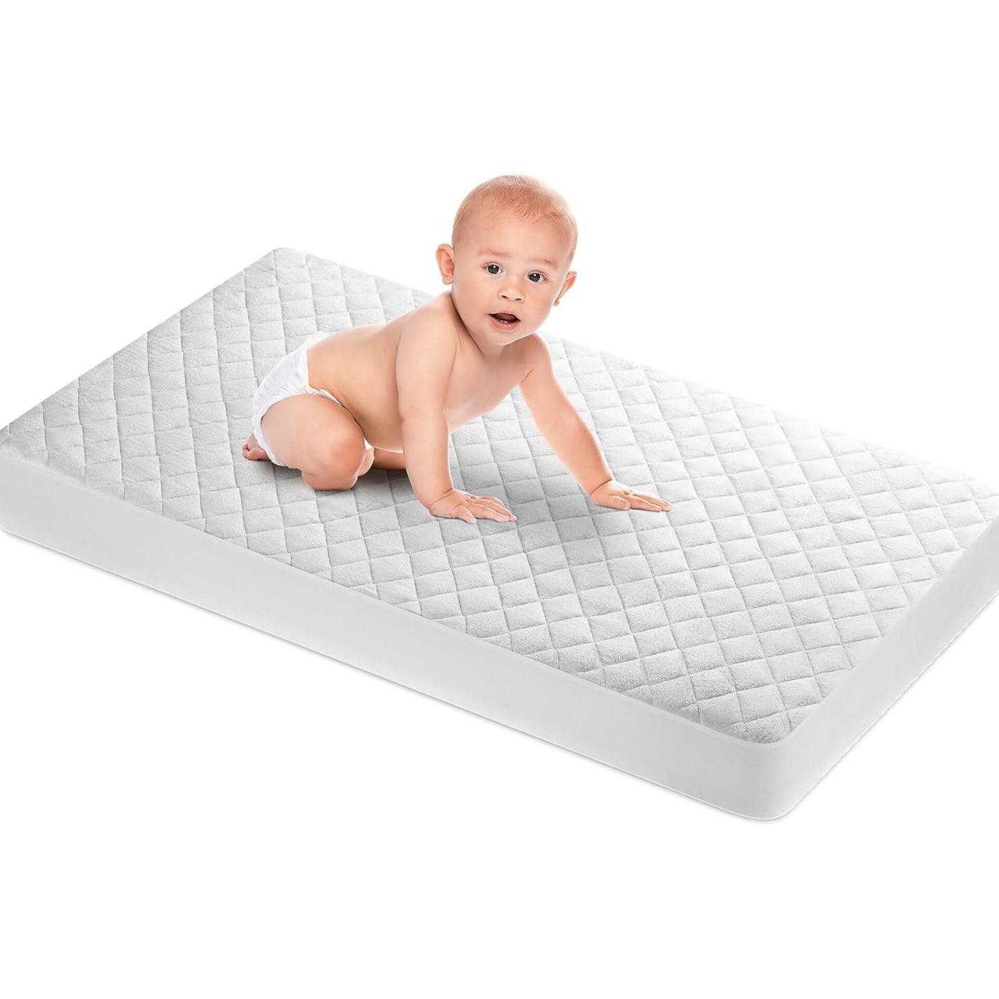 Comflive- Cobertor impermeable para colchón de cuna 52x28