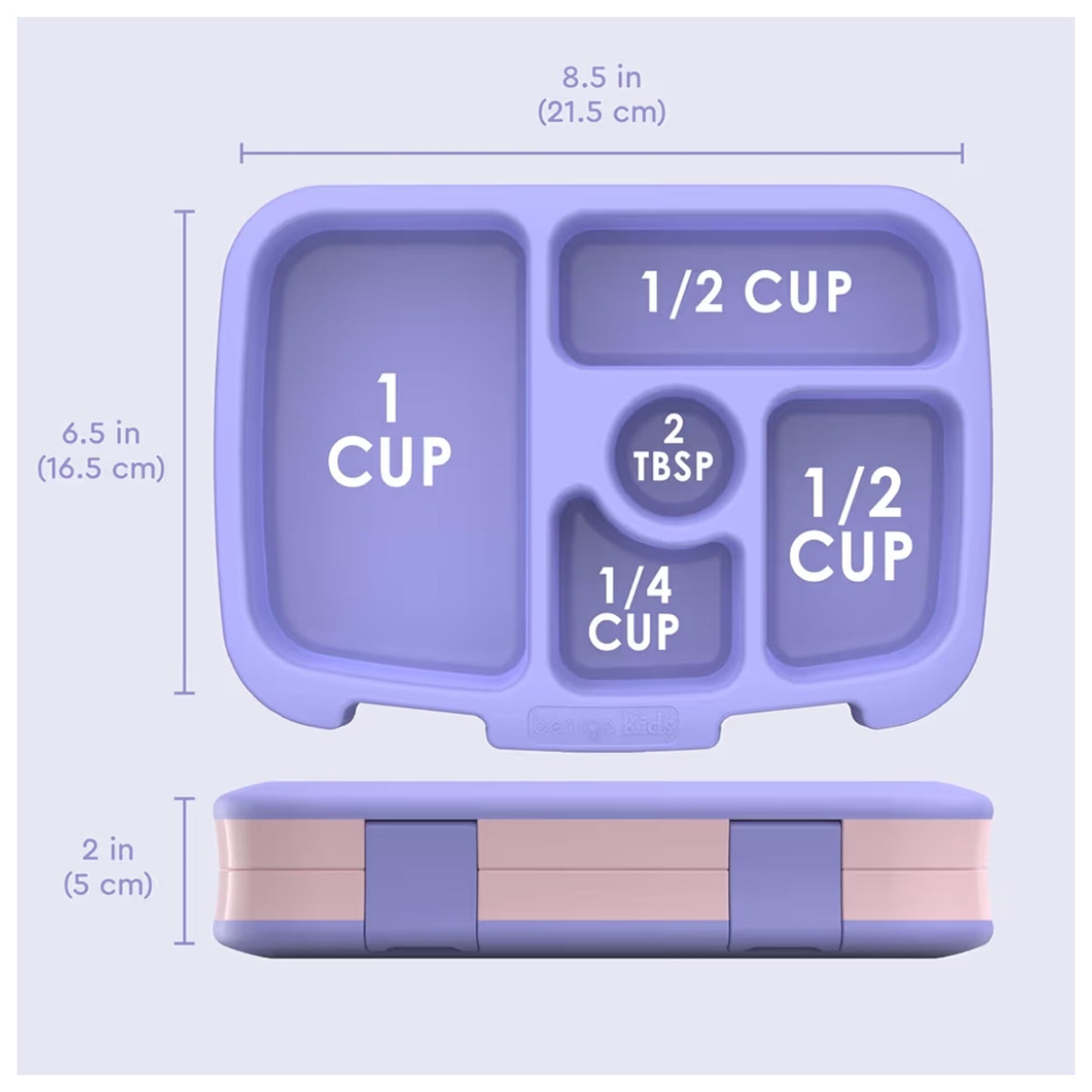 Bentgo Kids Prints - Lonchera infantil a prueba de fugas
