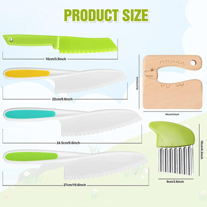 Set de cuchillos seguros para niños