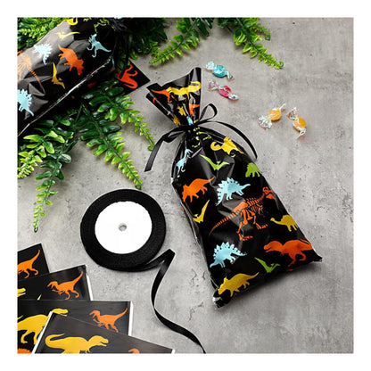 80 bolsas de plástico para dulces dinosaurio