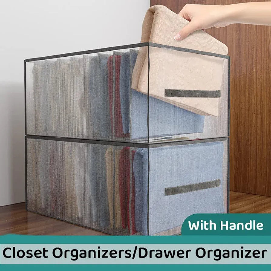 Organizadores de ropa para armarios y gavetas- 6pzs