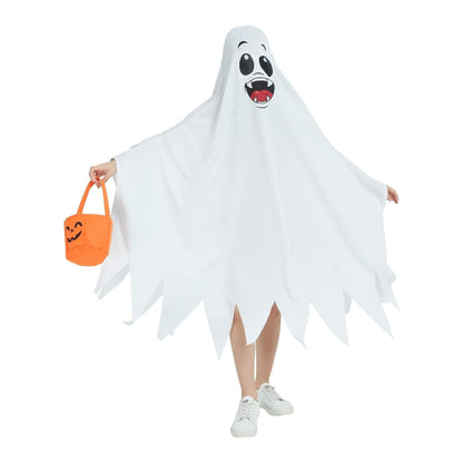 Disfraz de fantasma blanco, XS