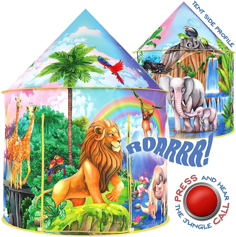 Tienda de juegos de aventura en la jungla