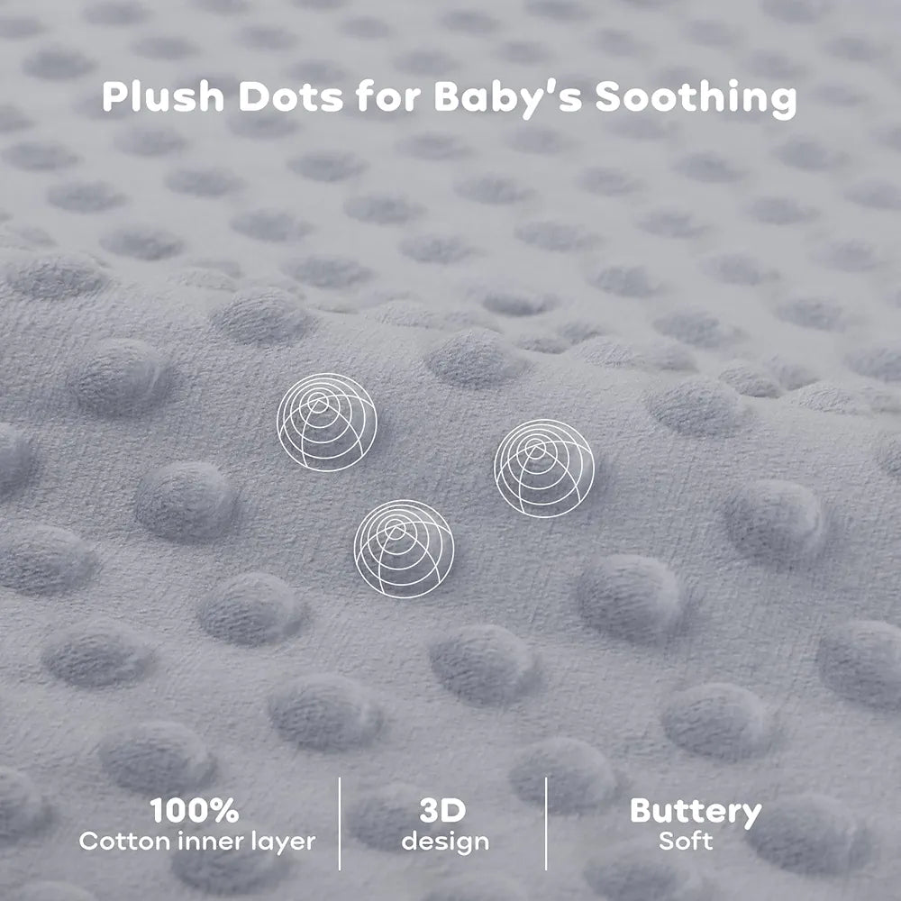 Saco de dormir de forro polar para bebé, 6-12 meses, 1.5 tog