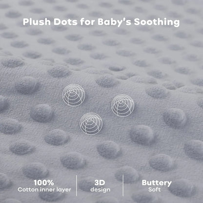 Saco de dormir de forro polar para bebé, 6-12 meses, 1.5 tog