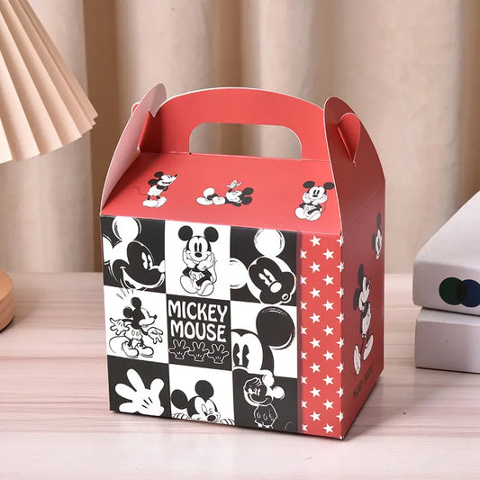 Caja de cartón de 14x10x12 cm, Mickey Mouse, 12 uds
