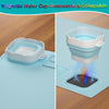 Tapete de silicona para manualidades, tapete de pintura de silicona de 20 x 16 pulgadas con taza