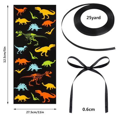 80 bolsas de plástico para dulces dinosaurio