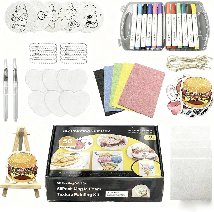3D Dibujo Magic Esponja,56 Piezas