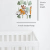 Móvil de fieltro safari para bebés