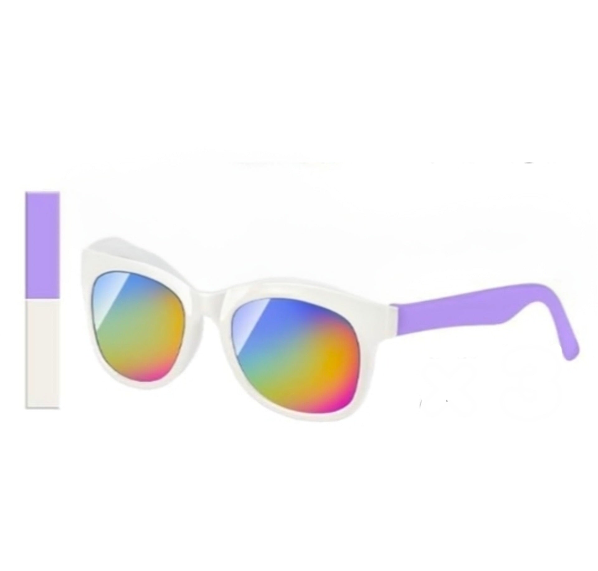 Lentes de sol bicolor para niños, 1 ud