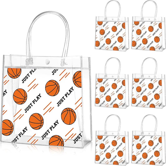 48 bolsas de plástico grueso, básquetbol