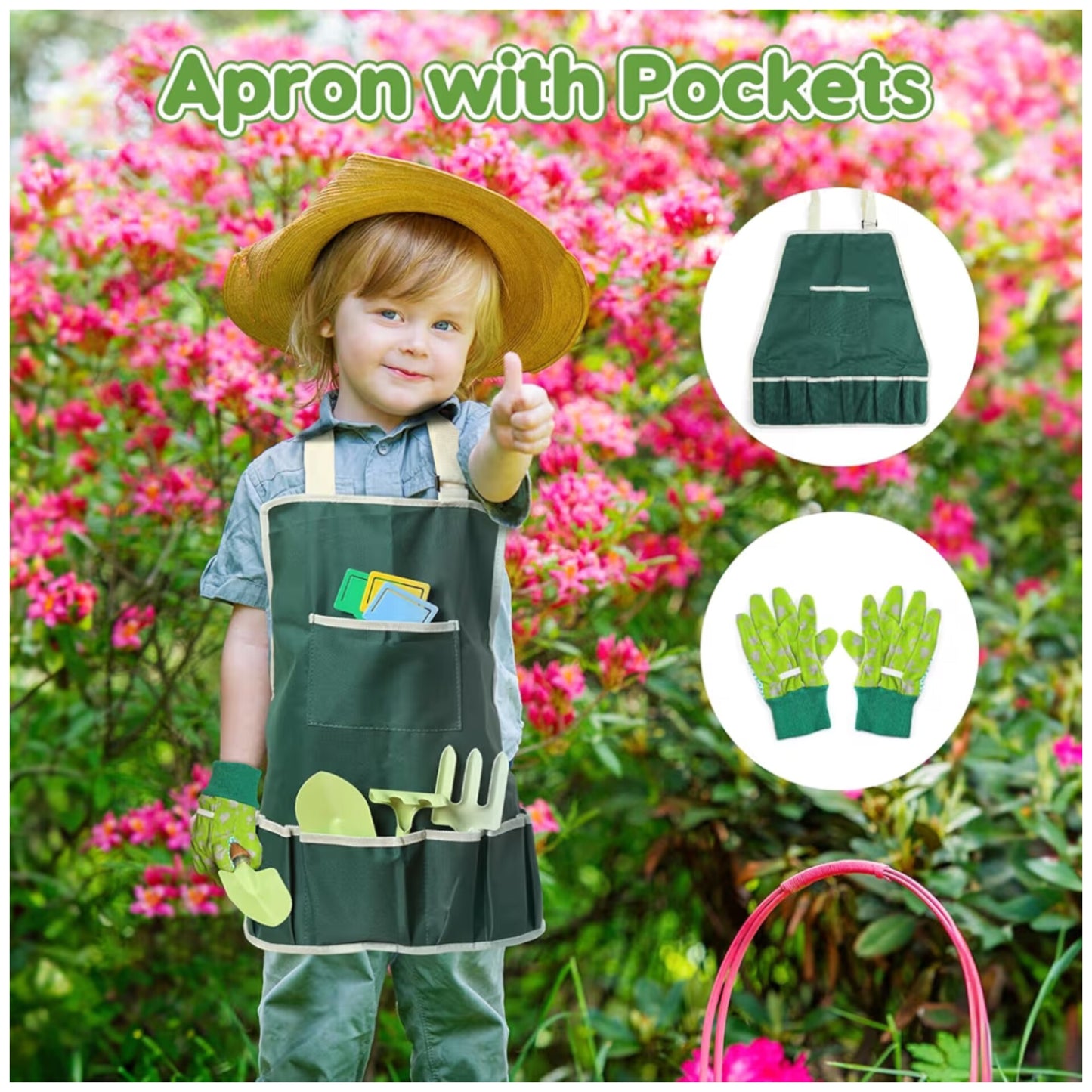 Set de jardinería para niños