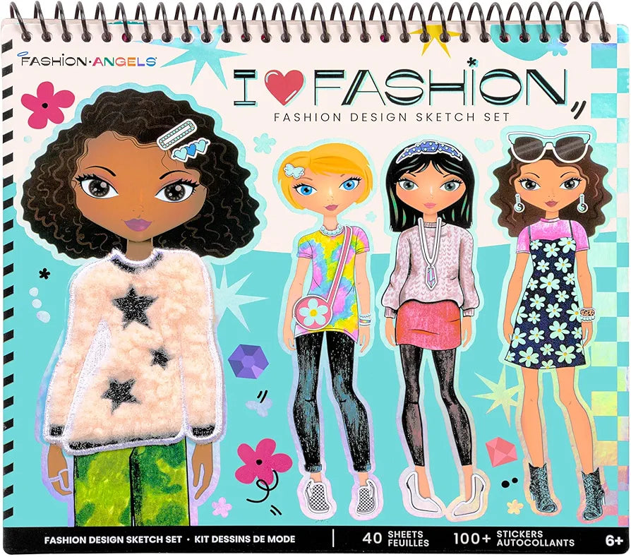 Fashion Angels I Love Fashion Sketch Portfolio
