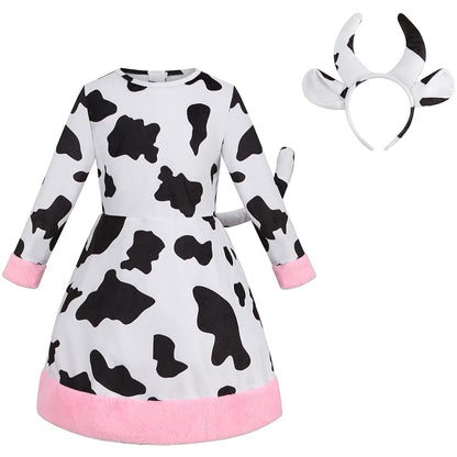 Disfraz de vaca talla S, 4-6 años