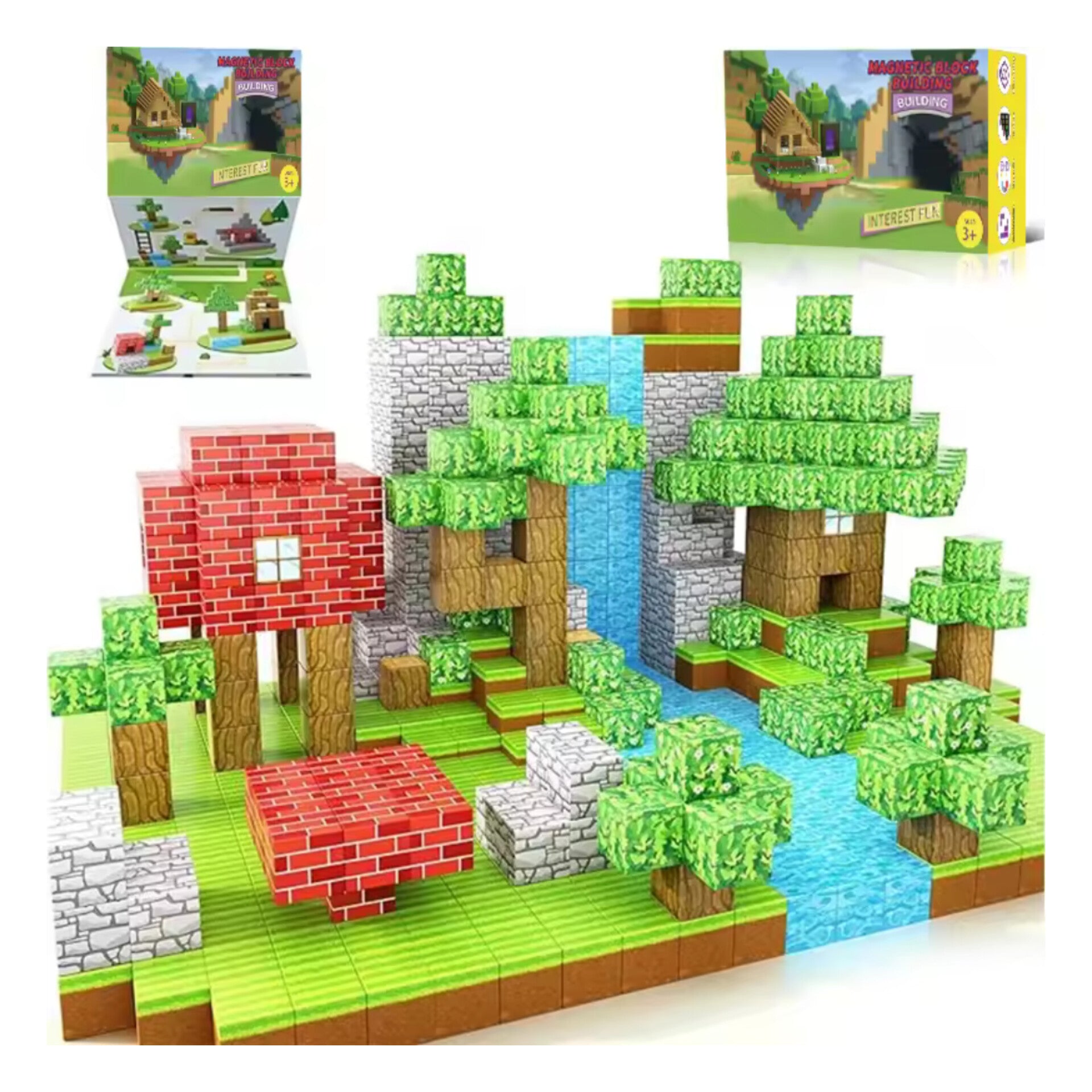 Juguetes magnéticos para niños, 100pcs