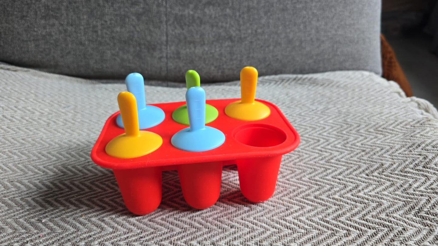 Molde de silicona para helados