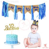 Decoración de medio cumpleaños para bebé - Set de 3 piezas