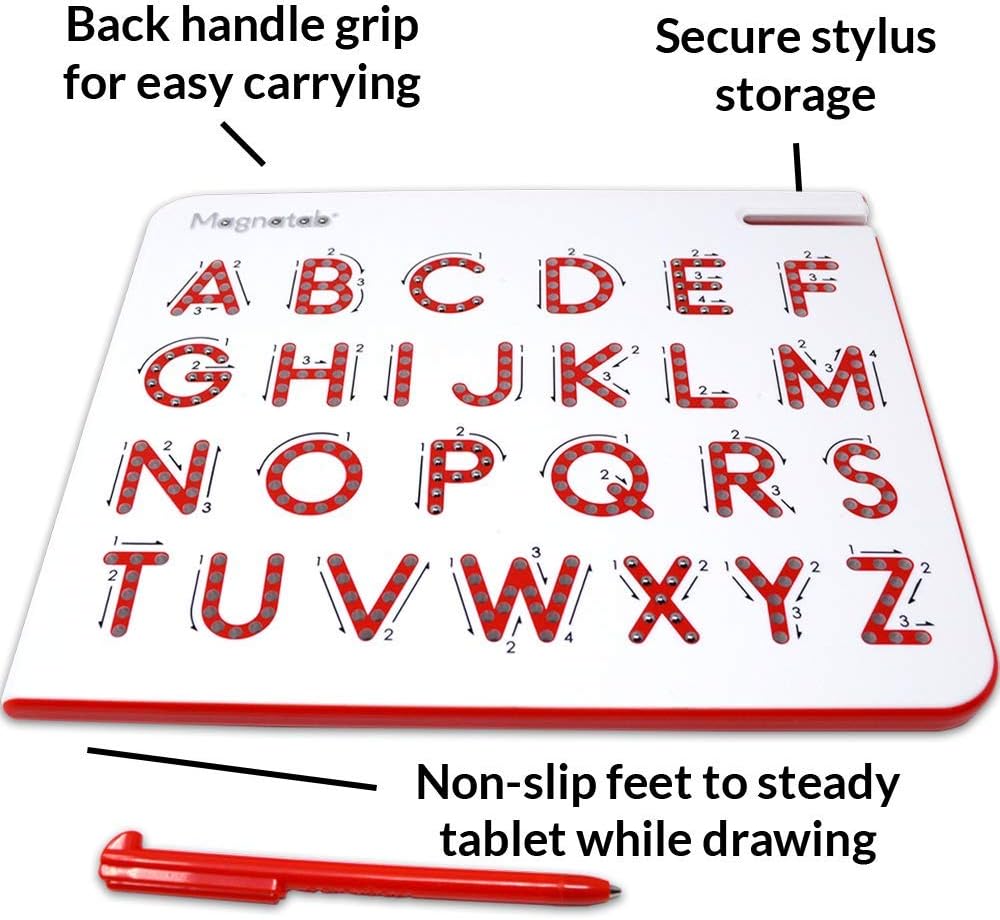 Magnatab - Mayúsculas de la A a la Z - Actividad para divertirse y aprender