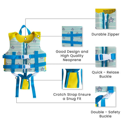 Chaleco salvavidas infantil Soak, 19-30 kg