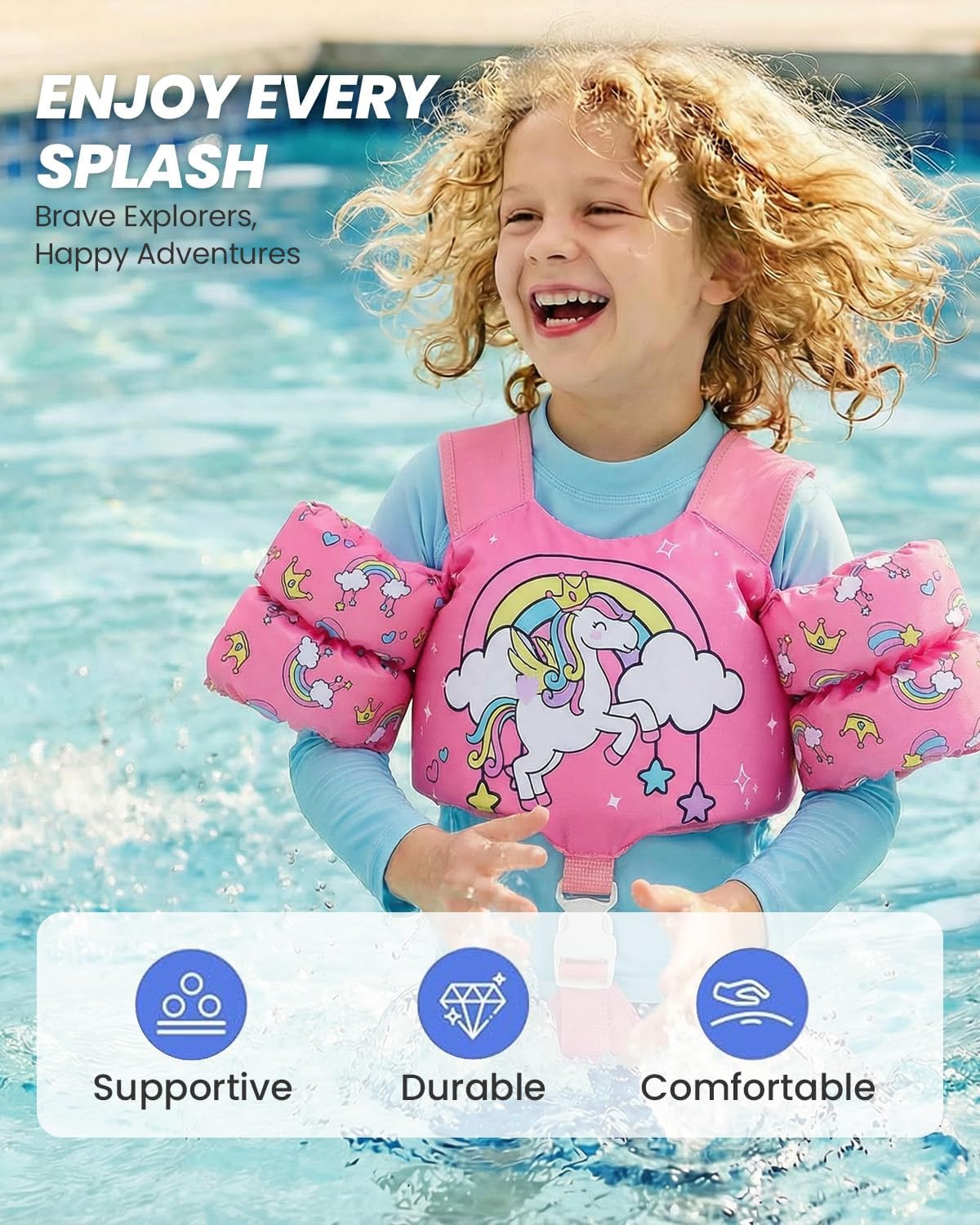 Flotador para niños, talla M 15-30kg