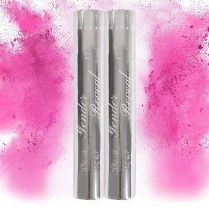 Cañones revelación de género, rosa