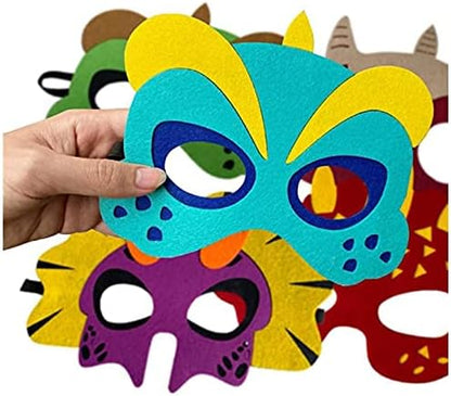 Naturezhen, Máscaras dinosaurios, 16 pcs