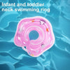 Flotador de cuello para bebés, rosa